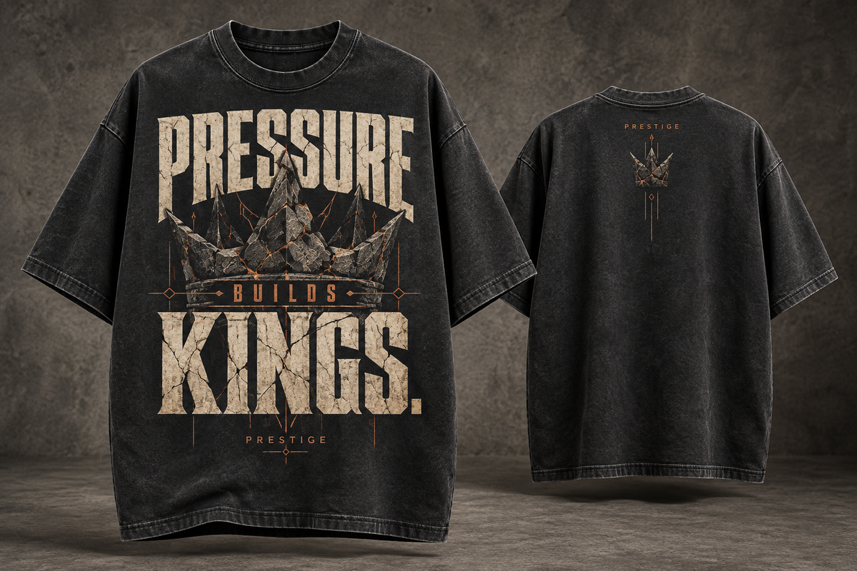 Pressure Builds Kings | Prestige Graphic Tee