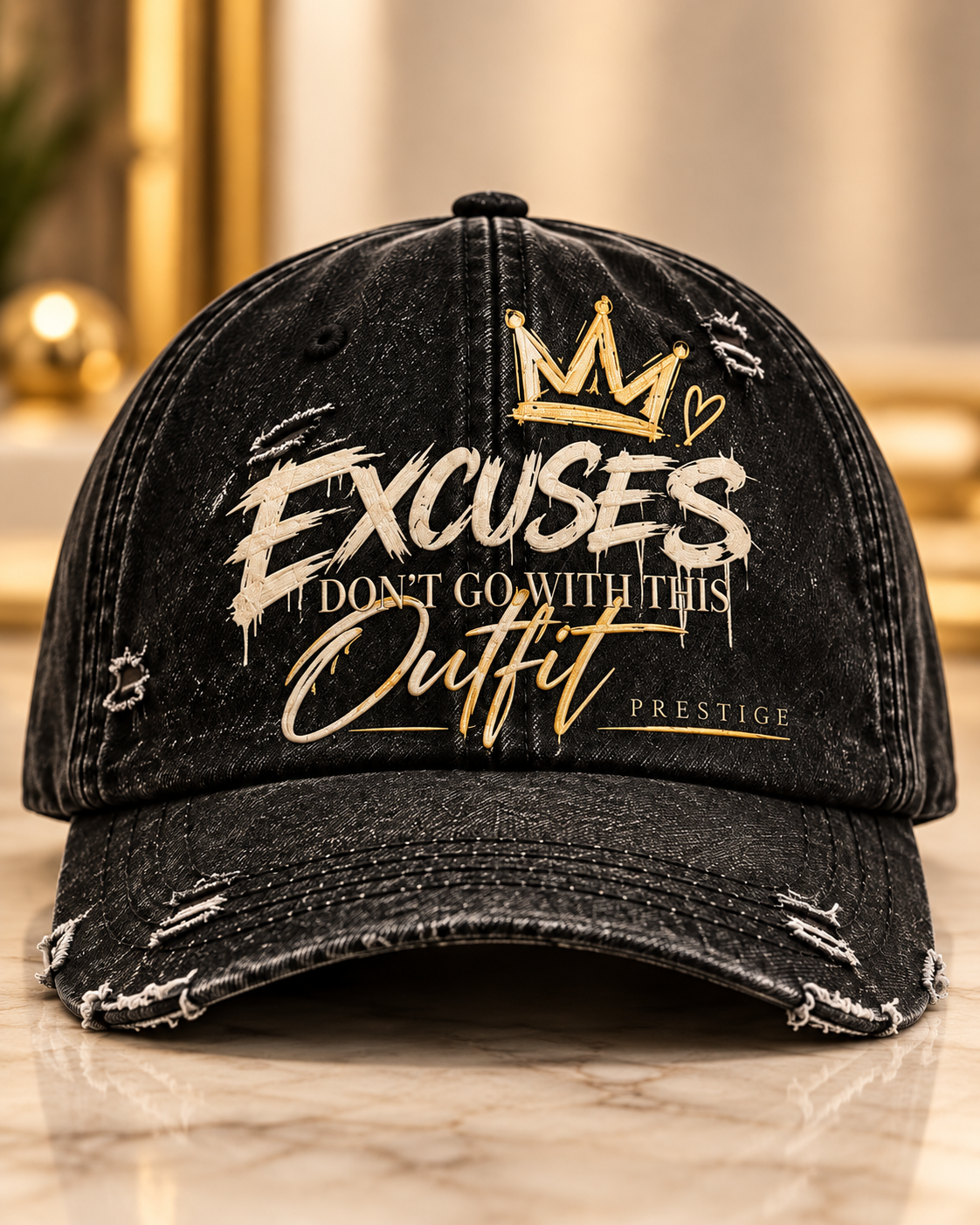 Excuses Don't Go With This Outfit | Prestige Vintage Cap