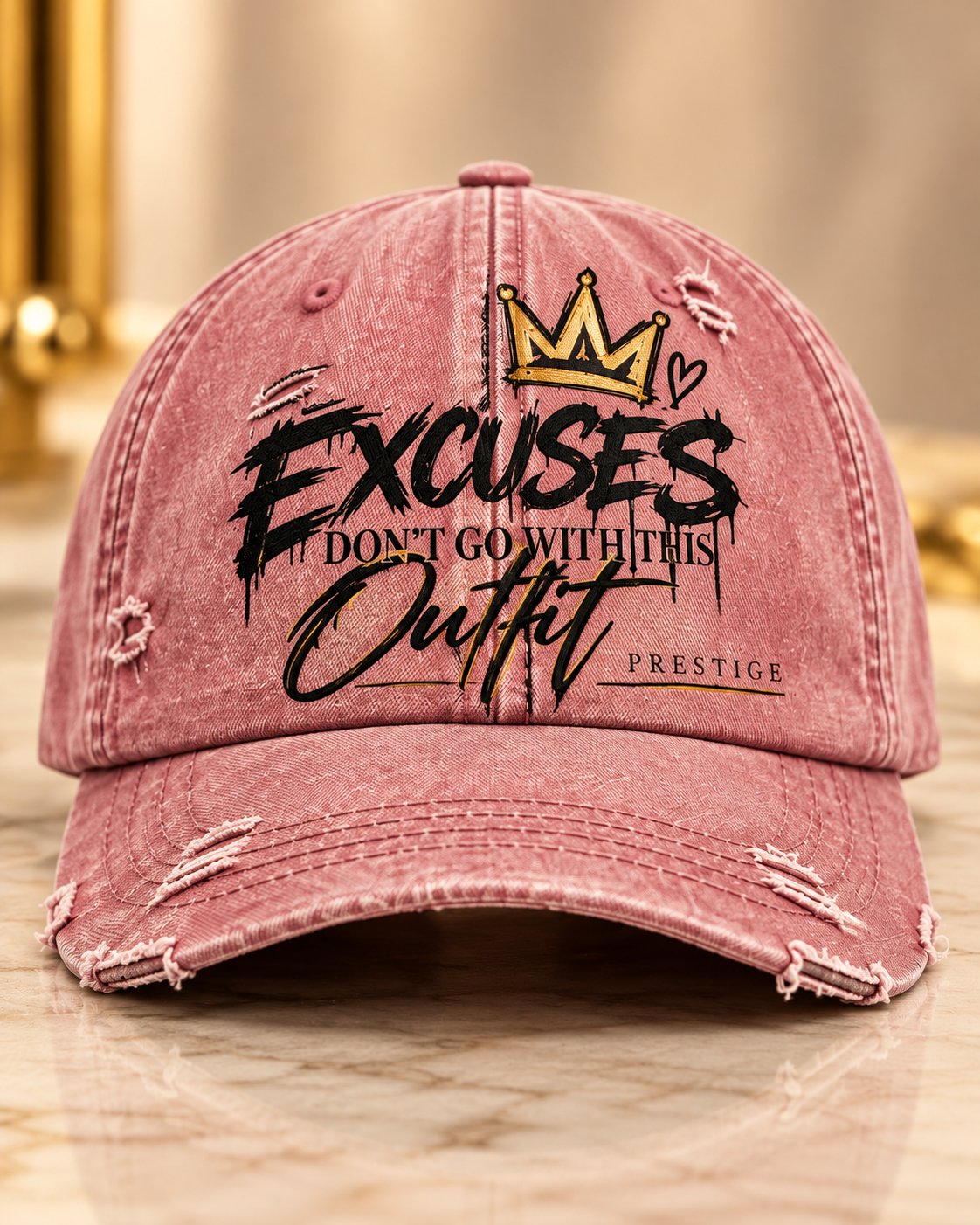 Excuses Don't Go With This Outfit | Prestige Vintage Cap